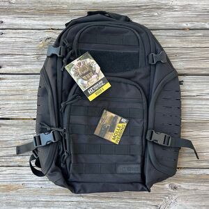 NEW Highland Tactical Roger II 2 Backpack Black Ballistic